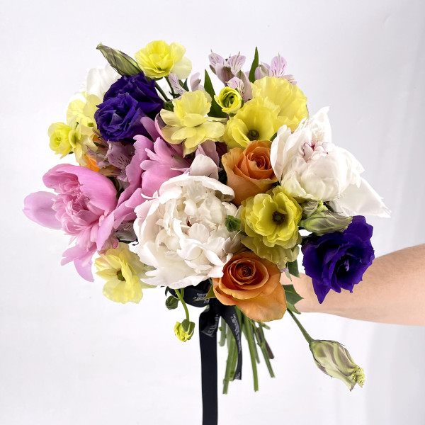 Hand-tied Bouquet of Late Spring Bloom 