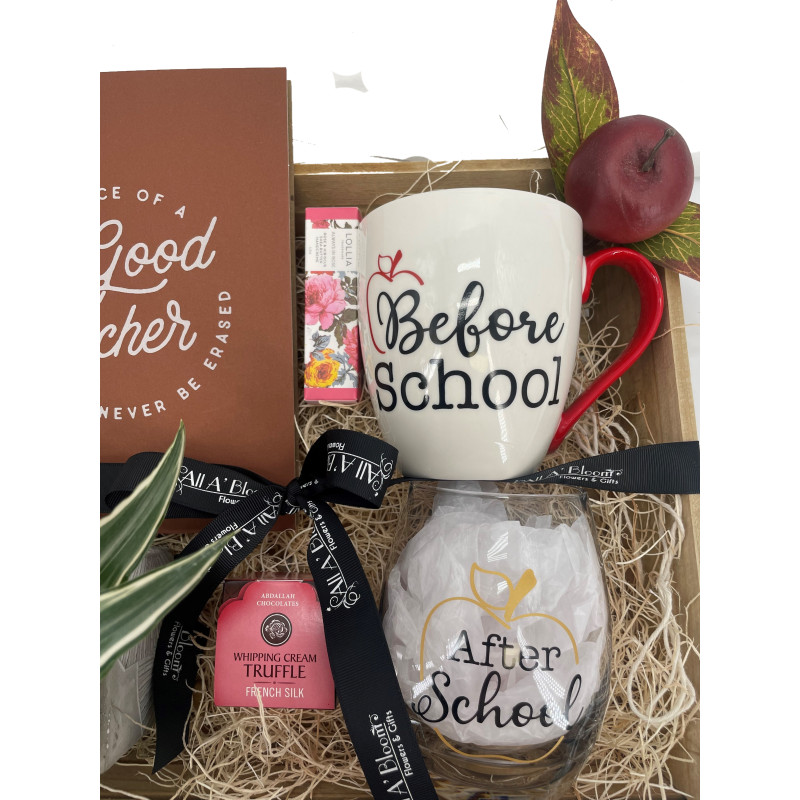 Teacher Gift Crate  - Same Day Delivery