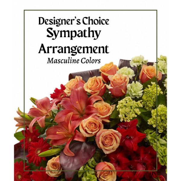 Masculine Colors Sympathy Designers Choice