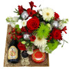 December Delight: Silver Bells Gift Crate with Sparkling Wine