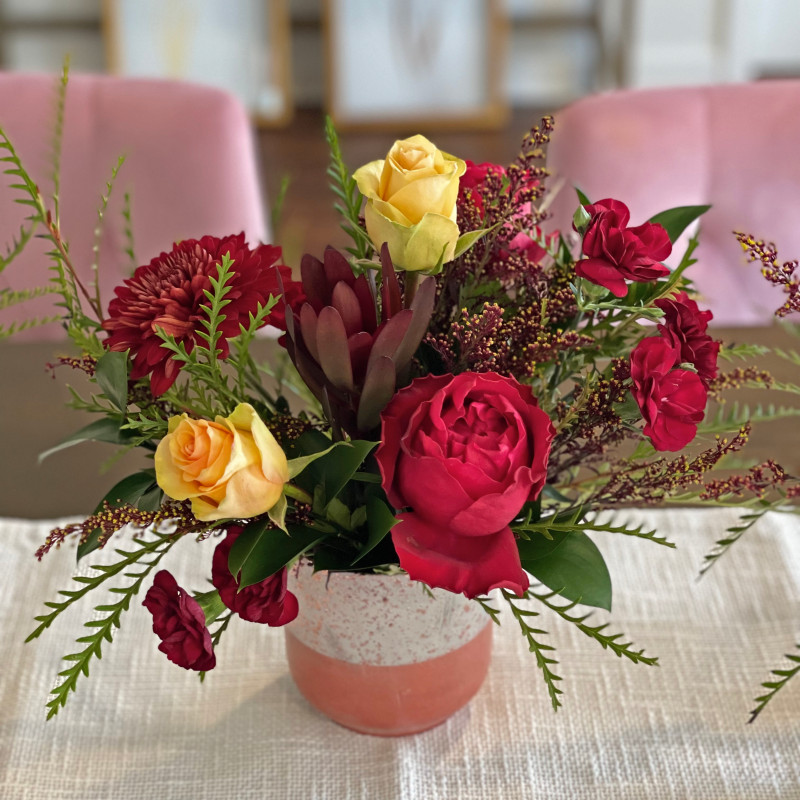 Rich Hued Garden Bouquet - Same Day Delivery
