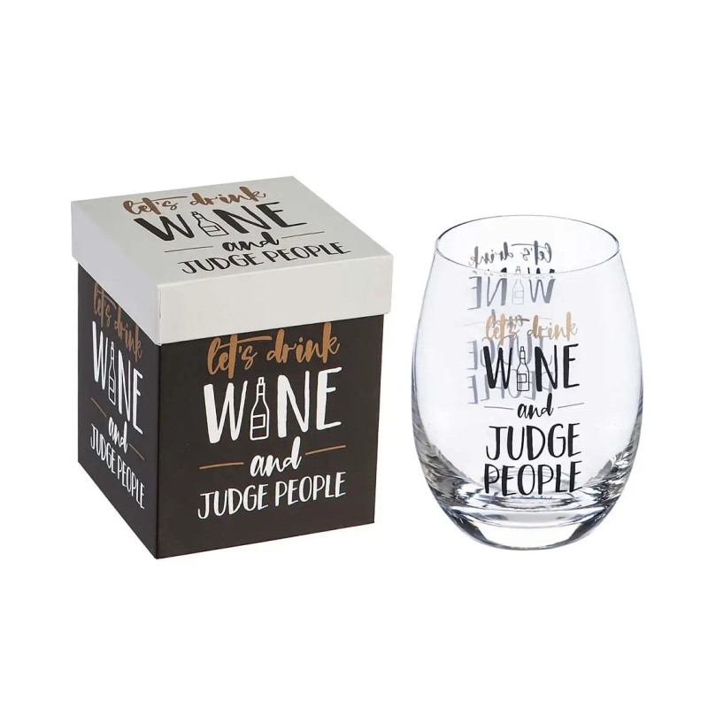 Stemless Wine Glass - Let