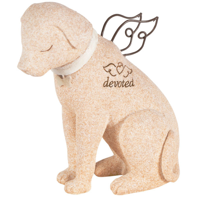 Faithful Angel Dog Figurine - Same Day Delivery