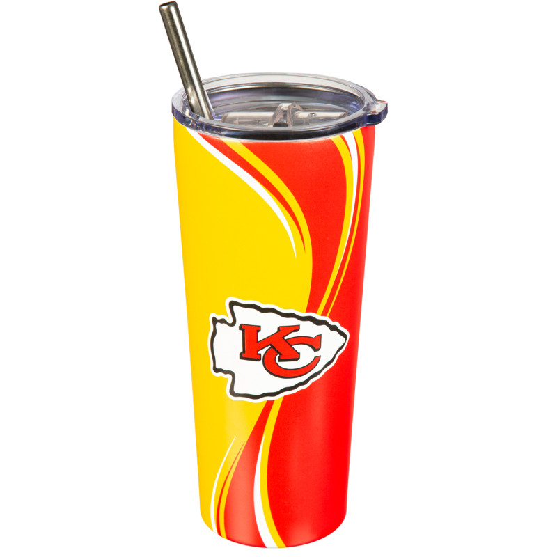 Stainless Steel Tumbler, 20oz, Kansas City Chiefs - Same Day Delivery
