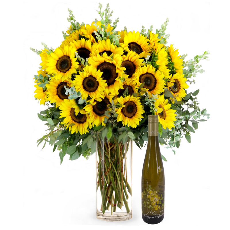 50 SunSational Sunflowers - Same Day Delivery