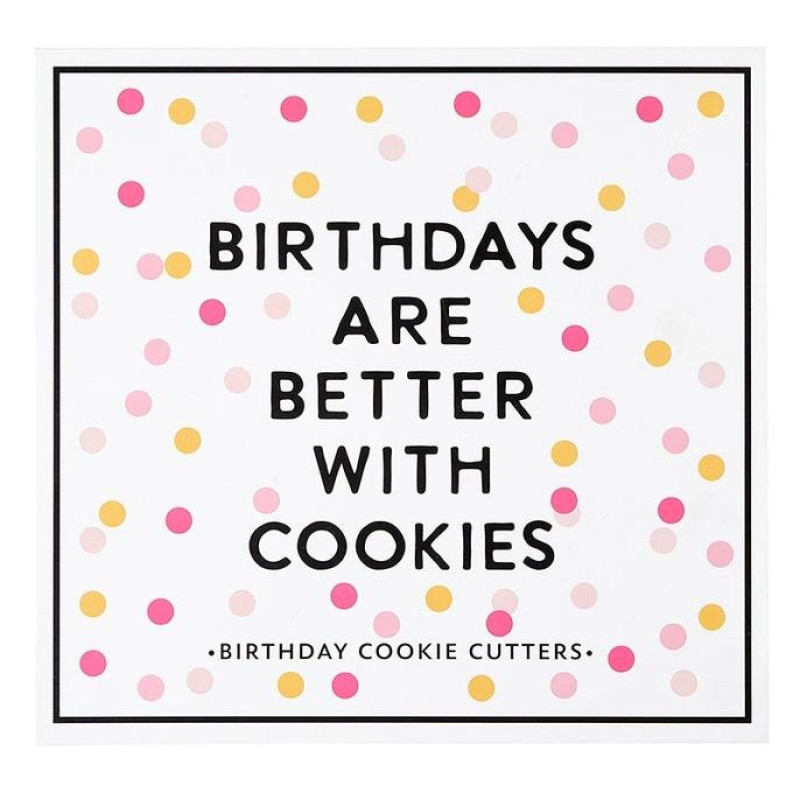 Cookie Cutter Book Box - Birthdays Are Better with Cookies - Same Day Delivery
