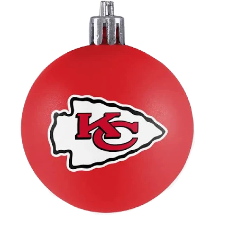 Kansas City Chiefs Ball Ornament - Same Day Delivery