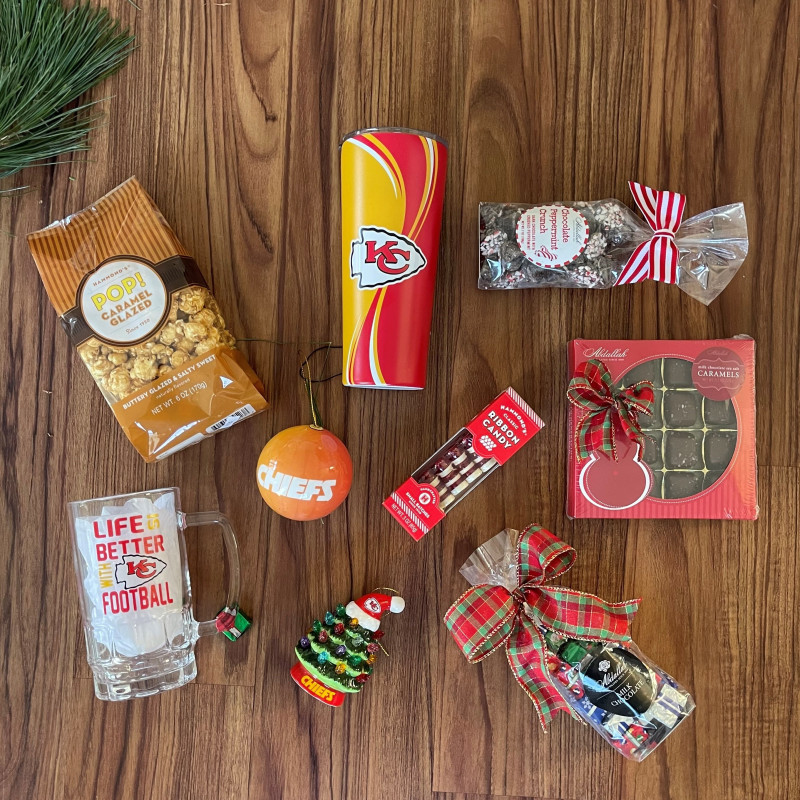 KC Chiefs Gift Crate - Same Day Delivery