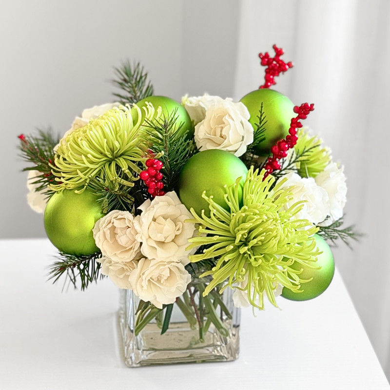 Glamorous Green - Same Day Delivery