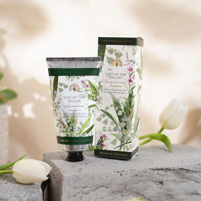 English Soap Co Hand Cream Lily of the Valley - Same Day Delivery