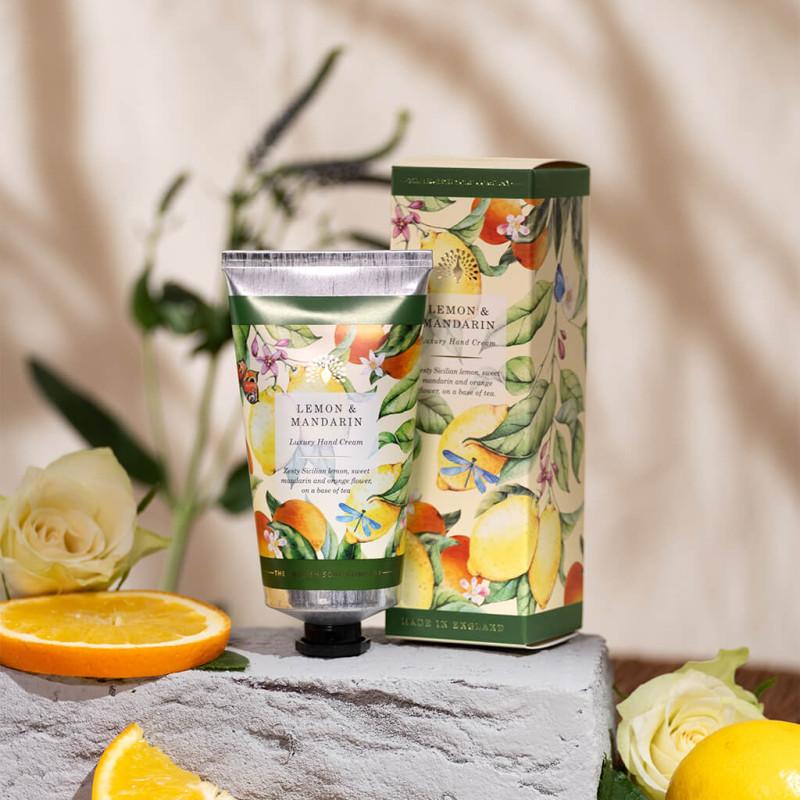 English Soap Co Hand Cream Lemon & Mandarin - Same Day Delivery