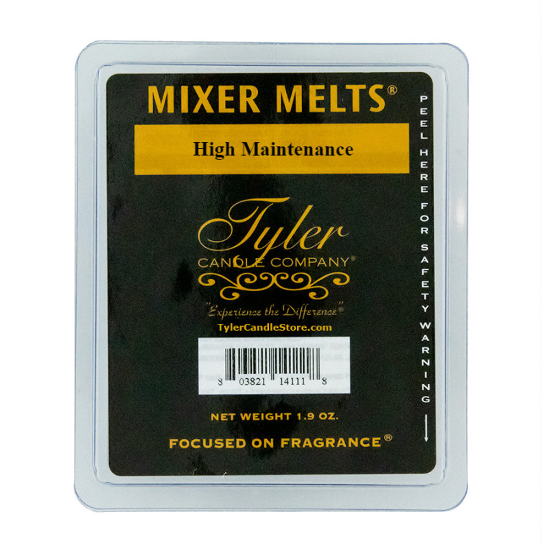 Tyler Candle Company Mixer Melts High Maintenance - Same Day Delivery