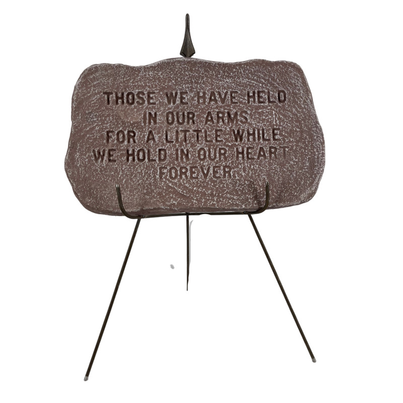 Memorial Garden Stone - Hearts Forever - Same Day Delivery