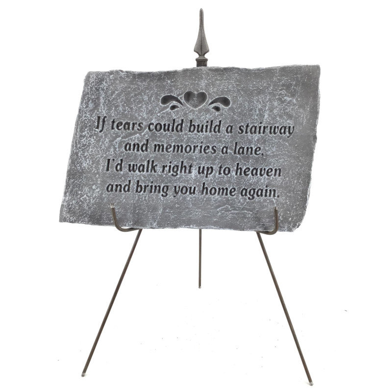Memorial Garden Stone - Build A Stairway - Same Day Delivery