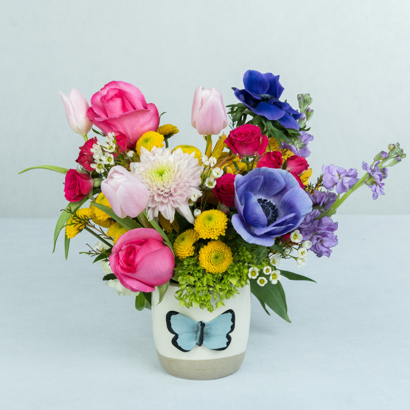 Flutter Collection - Blue Butterfly - Same Day Delivery
