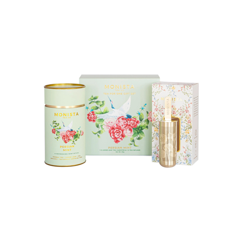 Monista Tea Co. Persian Mint Gift Set - Same Day Delivery