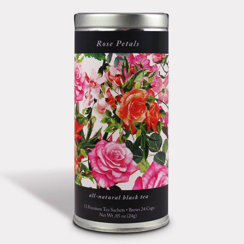 Rose Botanical Blends -12 Tea Sachets - Same Day Delivery