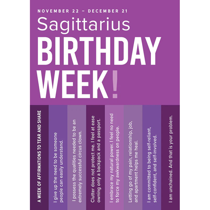 Sagittarius Astrology Greeting Card - Same Day Delivery
