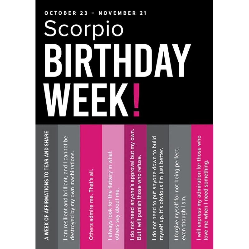 Scorpio Astrology Greeting Card - Same Day Delivery