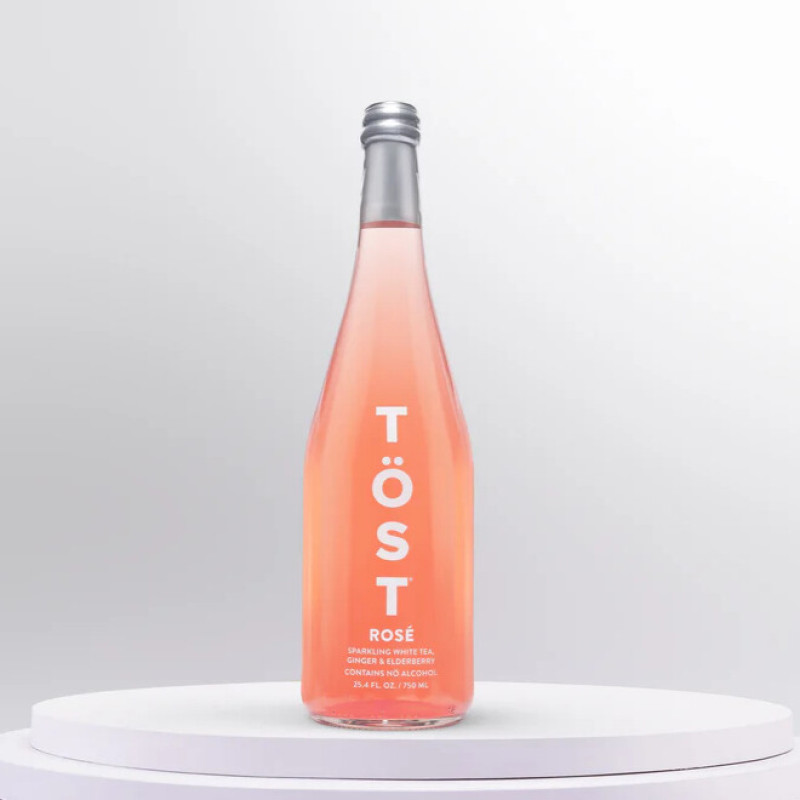 TOST Rose Non-Alcoholic Sparkling Tea - Same Day Delivery