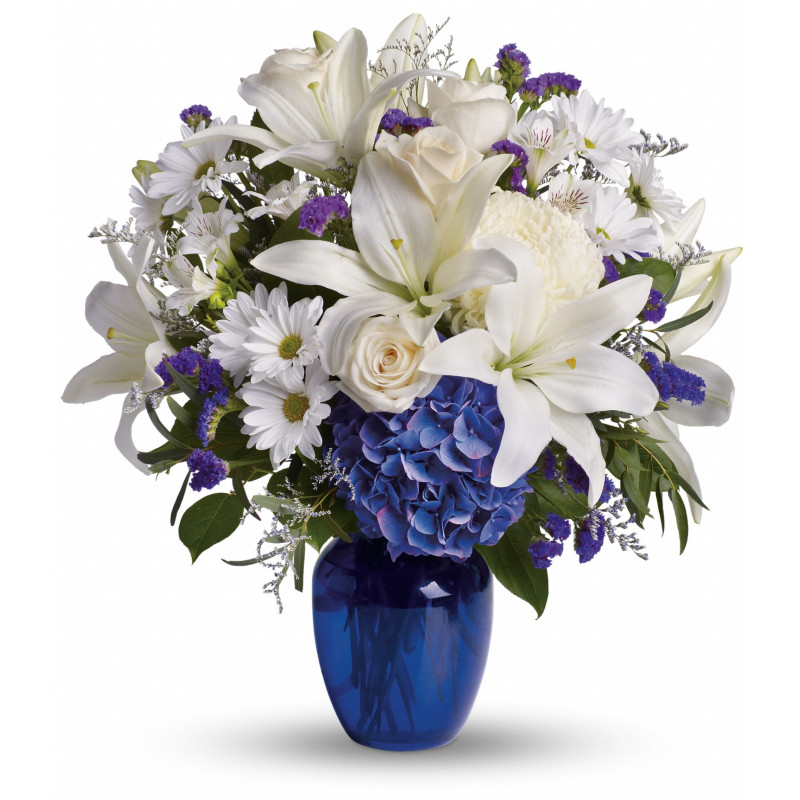 Beautiful In Blue - Same Day Delivery