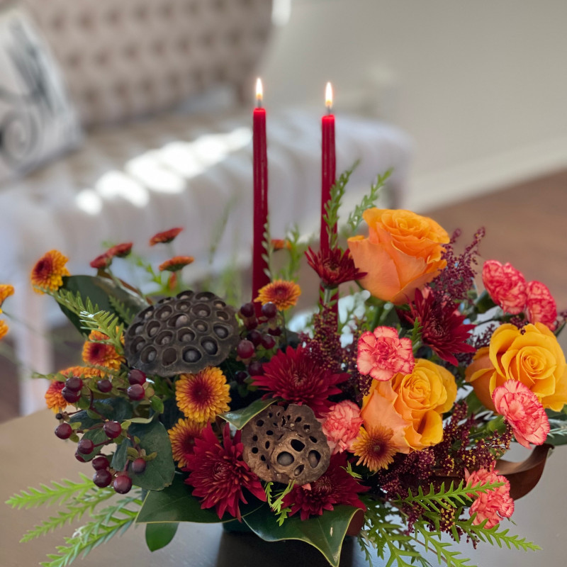 Giving Thanks Centerpiece - Same Day Delivery
