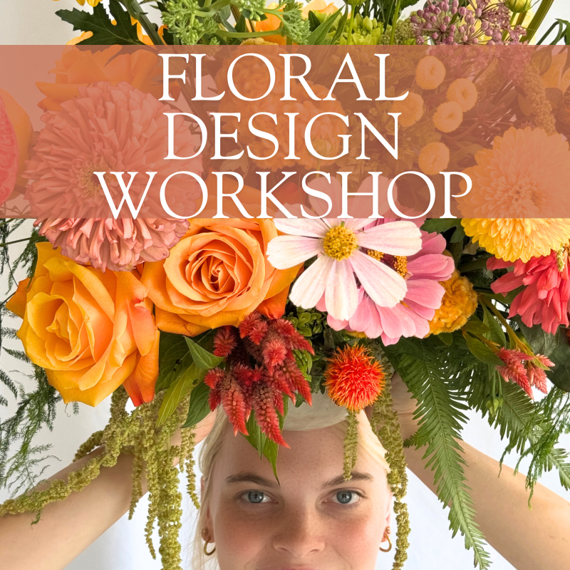 Private Floral Design Workshop - 30 Guests - Same Day Delivery