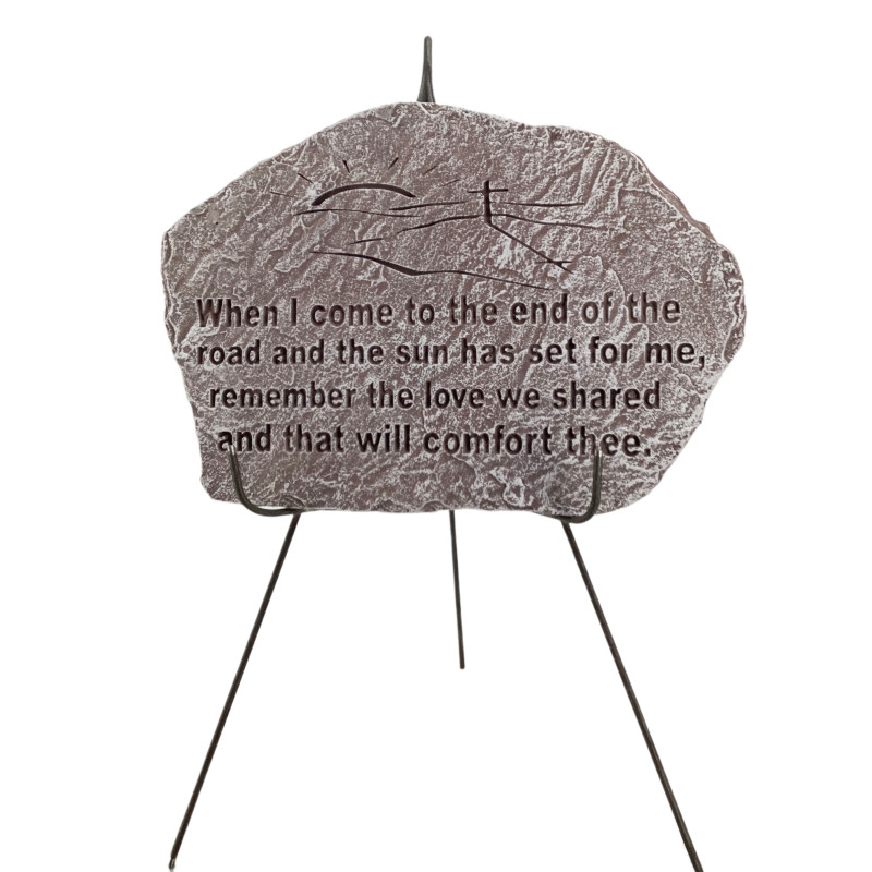 Memorial Garden Garden Stone - Comfort Thee - Same Day Delivery