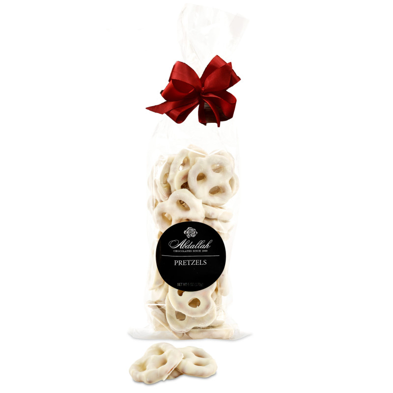 Abdallah White Chocolate Pretzels  - Same Day Delivery