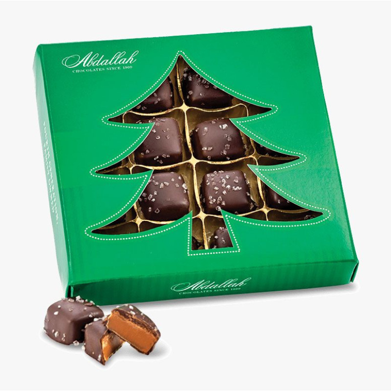 Abdallah Mini Dark Sea Salt Caramels - Same Day Delivery