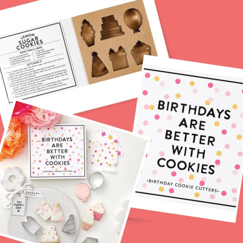 Cookie Cutter Book Box - Birthdays Are Better with Cookies - Same Day Delivery