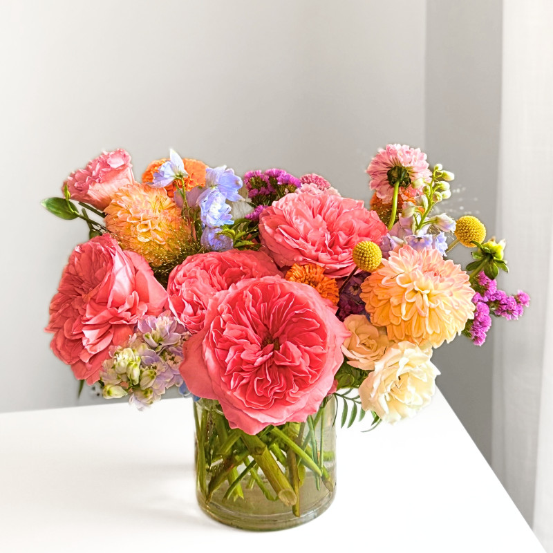 Petite Centerpiece  - Bright & Colorful  - Same Day Delivery