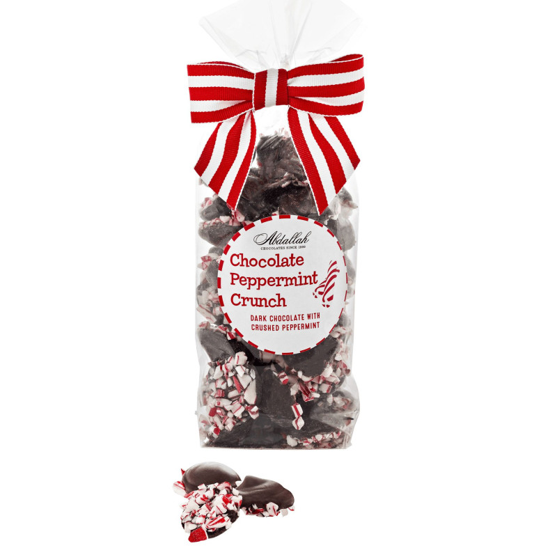 Abdallah Dark Chocolate Peppermint Bark 7oz - Same Day Delivery