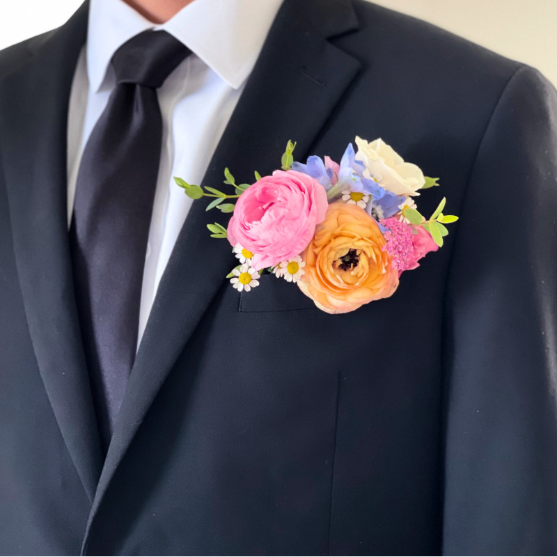 Pocket Square - Bright & Colorful - Same Day Delivery