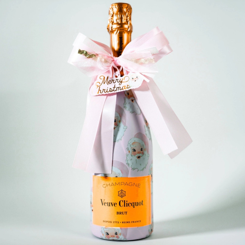 Limited Edition Pink Santa Veuve Clicquot - Same Day Delivery