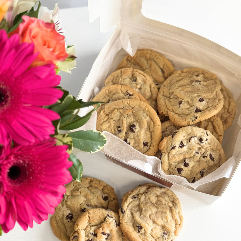Sugar & Spice Catering Chocolate Chip Cookies 1dz - Same Day Delivery