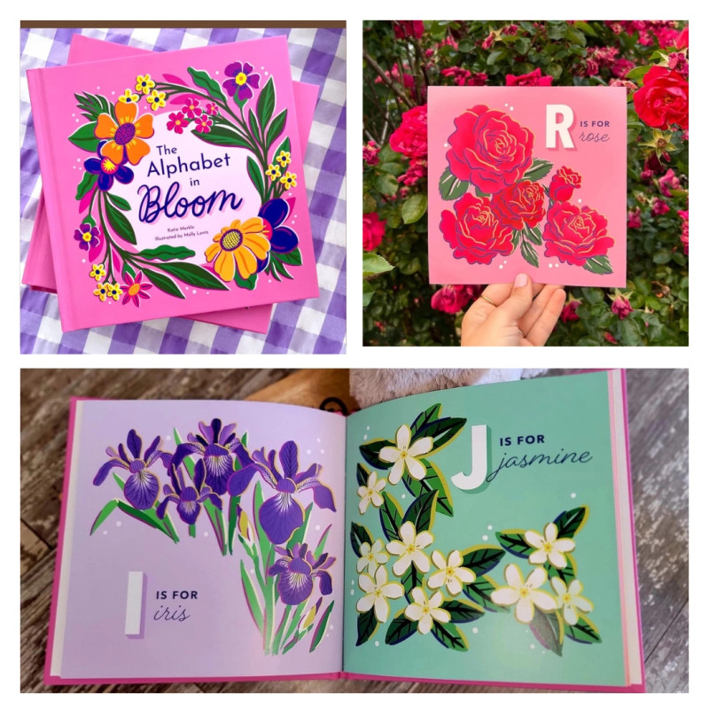 The Alphabet in Bloom Book - Same Day Delivery