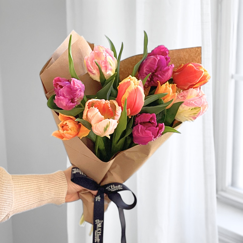 Kansas City Premium Locally Grown Tulip Bundle - Same Day Delivery