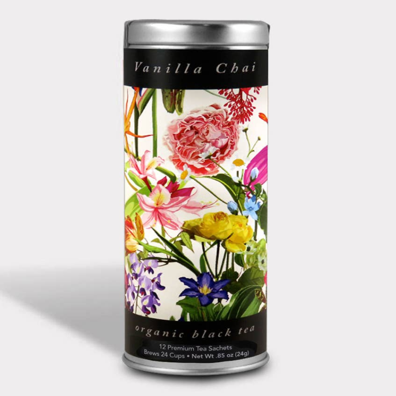 Vanilla Chai Botanical Blends -12 Tea Sachets - Same Day Delivery