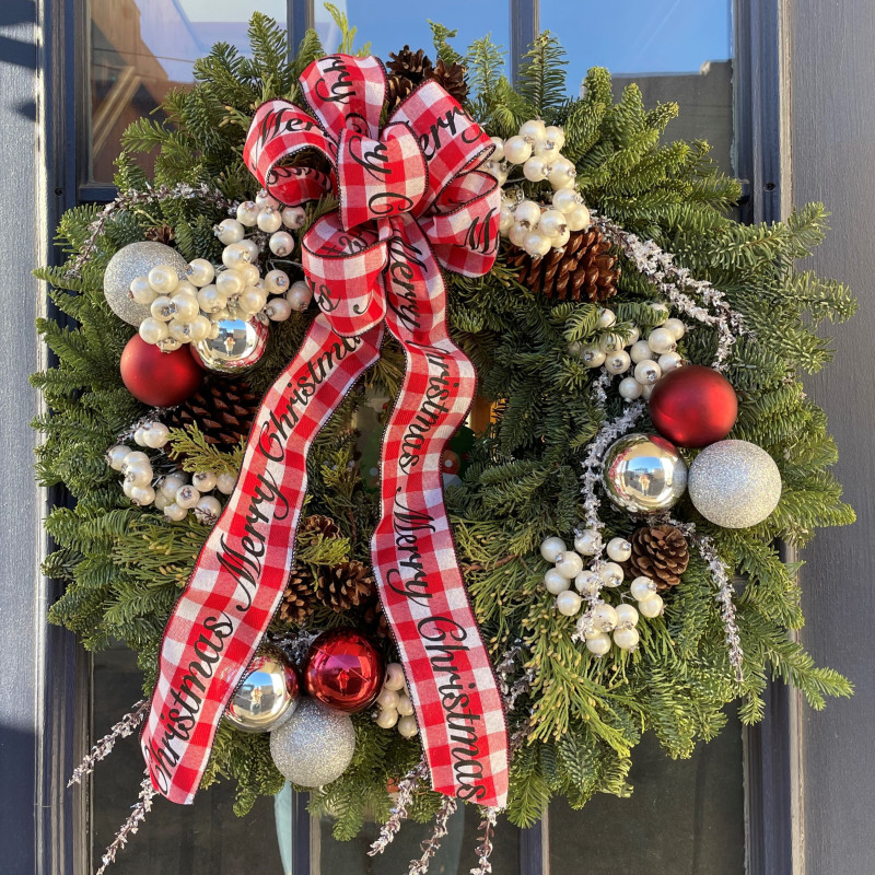 Winter Wreath Workshop December 2nd - Same Day Delivery