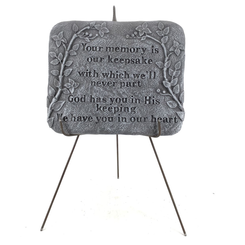Memorial Garden Stone - Your Memory - Same Day Delivery