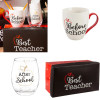 Best Teacher Mug and Wine Set: Premium