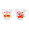 Kansas City Chiefs Team 16oz Ceramic Mug Gift Set: Fancy