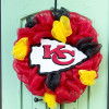 Kansas City Chiefs Door Wreath: Traditional