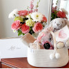 New Baby Gift Caddy - Baby Girl: Traditional