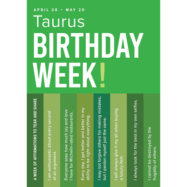 Taurus Astrology Greeting Card